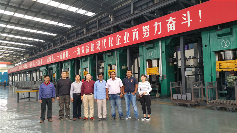 Chinese forging equipment export to the whole world
